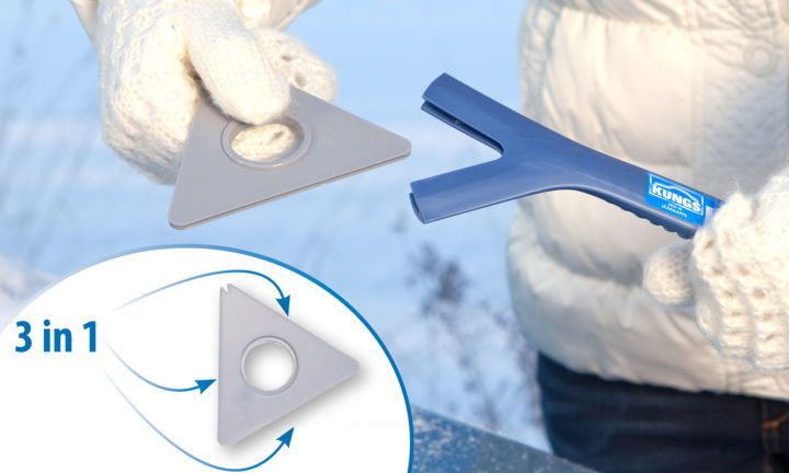 Kungs inovacije 3-strani strugač leda